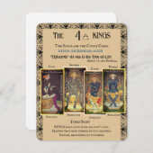 タロットフォーキングスマイナーアルカナ | フラットカード (正面/裏面)