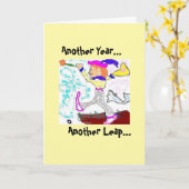 タロットフール誕生日カードイエロー カード (黄色い花)