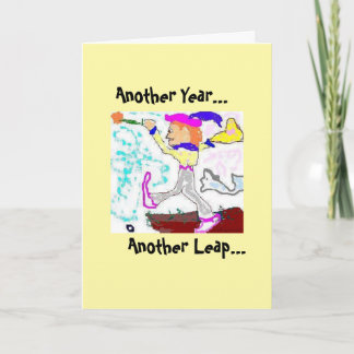 タロットフール誕生日カードイエロー カード