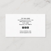 タロットベーカー名刺 名刺 (裏面)