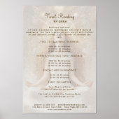 タロットミスティックウーマンアイムーン金ゴールド価格表 ポスター (正面)