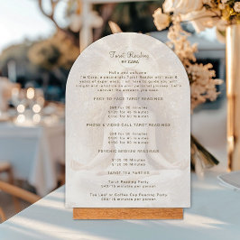 タロットミスティックウーマンアイムーン金ゴールド価格表 招待状