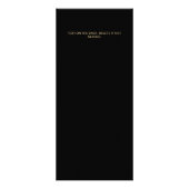 タロットメイクアップ髪の爪、 ネイルを点滅サロン金ゴールドブラック ラックカード (裏面)