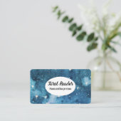 タロットヨガスターマッサージ深い宇宙名刺 名刺 (スタンド正面)