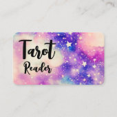 タロットリーダサイキックスター宇宙デイケア 名刺 (正面)