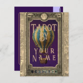 タロットリーダビジネス葉書 ポストカード (正面/裏面)