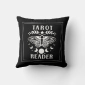 タロットリーダムーンフェイズ銀河系スター装飾用クッション クッション (裏面)