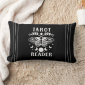 タロットリーダムーンフェイズ銀河系スター装飾用クッション ランバークッション (ブランケット)