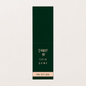 タロットリーダ折り畳み名刺 名刺 (外部フラット)