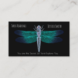 タロットリーディングドラゴンフライスタイリッシュアクアカラーズ 予約カード