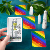タロットレインボー国旗「多様、等誇りを持った等」 LGBT トランプ (インサイチュ)