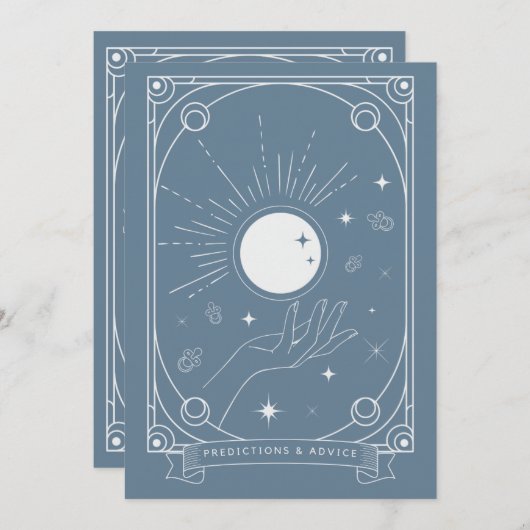 タロット予測とアドバイスカード アドバイスカード (正面/裏面)