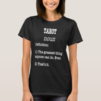 タロット実務者のタロット定義 Tシャツ