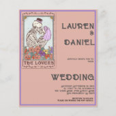 タロット恋人ミニマル文字QRコードゴシック結婚ズ (正面)