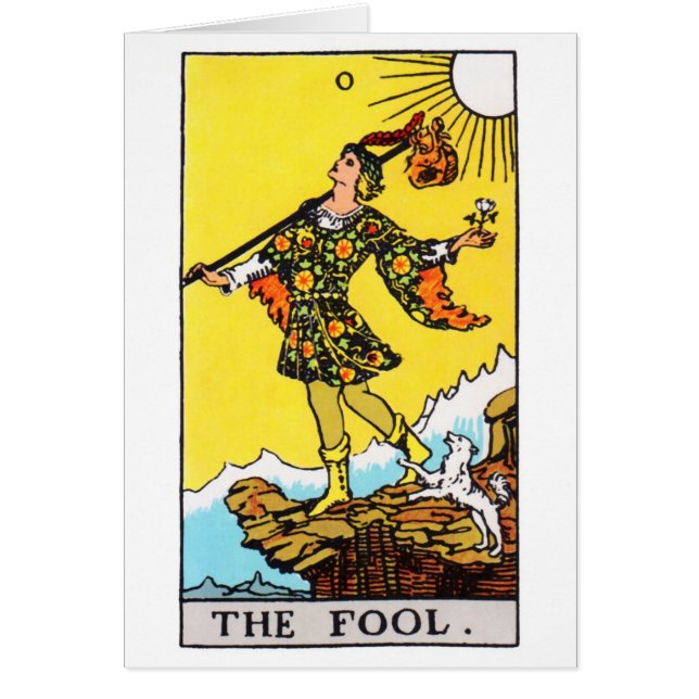 タロット愚か者 (正面)