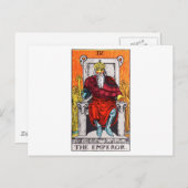 タロット皇帝 ポストカード (正面/裏面)