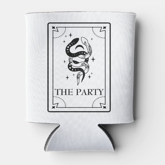 タロット神秘的なフォーチュンバチェロレッテの好意 缶クーラー (正面)