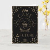 タロット誕生日 カード (黄色い花)