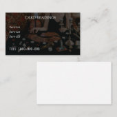 タロット読の編集可能カード 名刺 (正面/裏面)