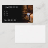 タロット読の編集可能カード 名刺 (正面/裏面)