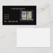 タロット読の編集可能カード 名刺 (正面/裏面)