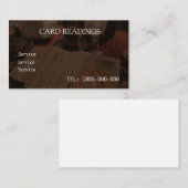 タロット読の編集可能カード 名刺 (正面/裏面)