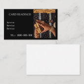 タロット読の編集可能カード 名刺 (正面/裏面)