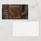 タロット読の編集可能カード 名刺 (正面/裏面)