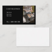 タロット読の編集可能カード 名刺 (正面/裏面)