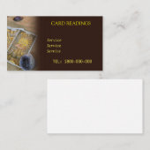 タロット読の編集可能カード 名刺 (正面/裏面)