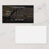 タロット読の編集可能カード 名刺 (正面/裏面)