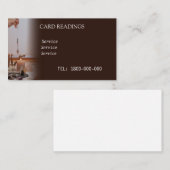 タロット読の編集可能カード 名刺 (正面/裏面)