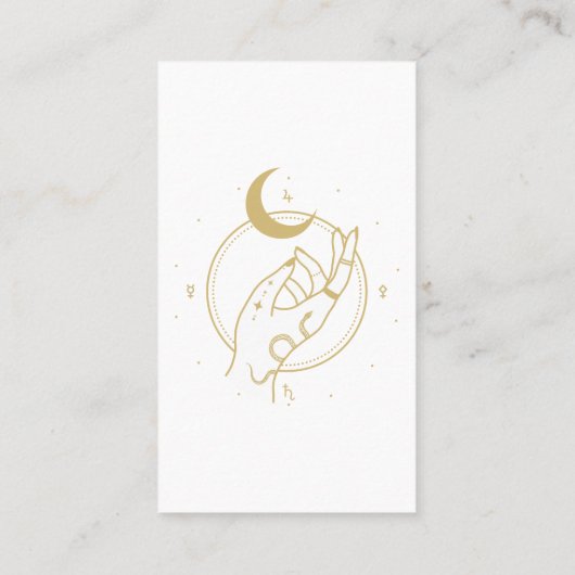 タロット読の 名刺 (裏面)