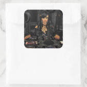 タロット読シール スクエアシール (バッグ)