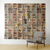 タロット カード タペストリー ヴィンテージ スタイル - 素敵な背景 (インサイチュ(横))