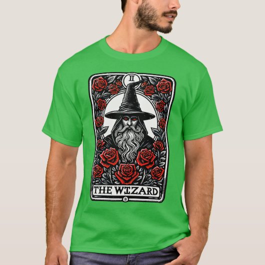 タロット・ド・ザ・ウィザード Tシャツ (正面)