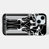 タロット・ハイプリーストス女性マリファナ喫煙オカルト Case-Mate iPhoneケース (裏面 (横))