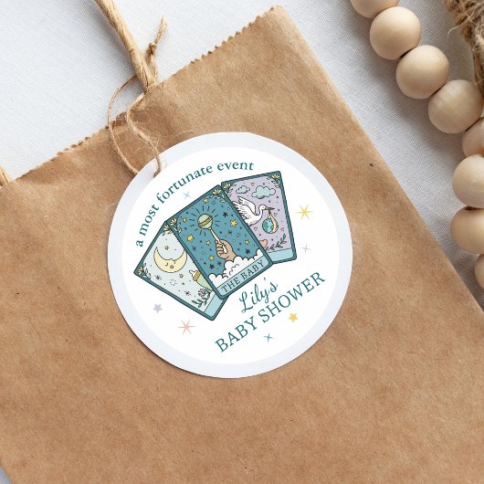 タロット ベイビー シャワー 封筒 シール ステッカー