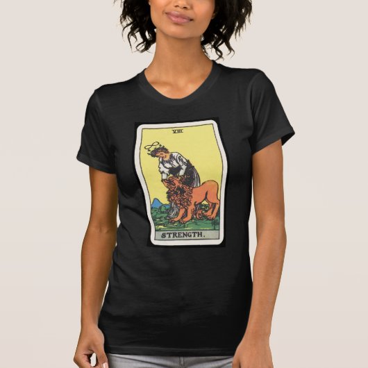 タロット: 強さ Tシャツ (正面)