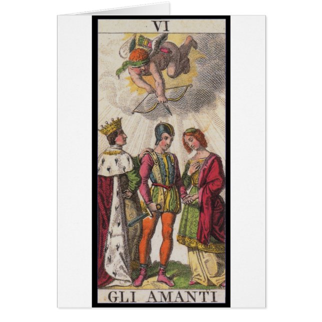 タロット: 恋人 (正面)
