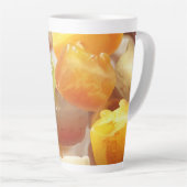 タロボールデザートイラストレーション カフェラテマグ (右アングル)