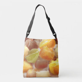 タロボールデザートイラストレーション クロスボディバッグ