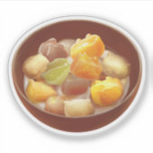 タロボールデザートイラストレーション シール (正面)