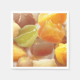 タロボールデザートイラストレーション スタンダードカクテルナプキン