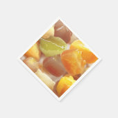 タロボールデザートイラストレーション スタンダードカクテルナプキン (角)