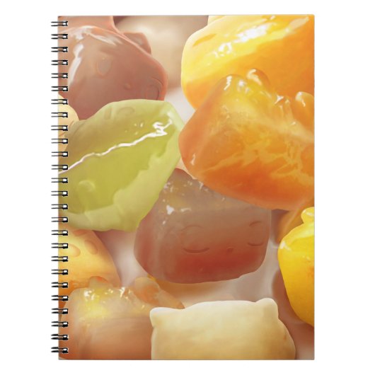 タロボールデザートイラストレーション ノートブック (正面)