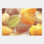 タロボールデザートイラストレーション ラッピングペーパーシート (正面)