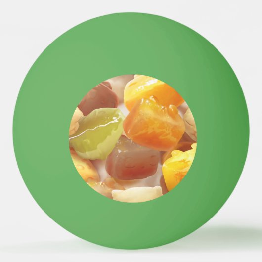 タロボールデザートイラストレーション 卓球ボール (正面)