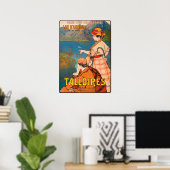 タロワール、アネシー湖、ピクニックでカップル、ヴィンテージ ポスター (ホームオフィス)