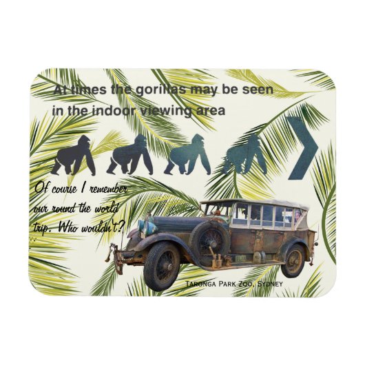 タロンガパークズーシドニー マグネット (横)